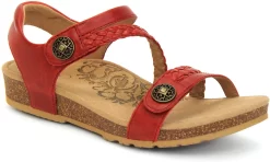 Aetrex Women's Jillian -Footwear Hub Shop aetrex womens jillian red sc368w 08768.1714057722