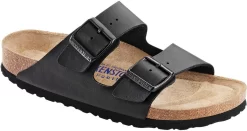 Birkenstock Arizona Soft Footbed -Footwear Hub Shop birkenstock arizona soft footbed black birko flor 55125 80247.1700929794