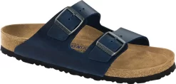 Birkenstock Arizona Soft Footbed -Footwear Hub Shop birkenstock unisex arizona soft footbed blue oiled leather 101364 65298.1700929795