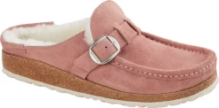 Birkenstock Women's Buckley Shearling 9 Birkenstock Women's Buckley Shearling -Footwear Hub Shop birkenstock womens buckley shearling pink clay natural suede 1023450 16044.1668104467