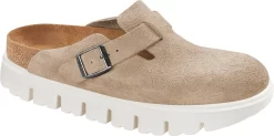 Birkenstock Women's Papillio Boston Chunky -Footwear Hub Shop birkenstock womens papillio boston chunky warm sand suede leather 1026176 13808.1717791816