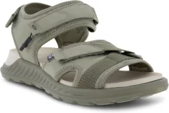 ECCO Women's Exowrap 3-Strap Sandal -Footwear Hub Shop ecco womens exowrap 3 strap sandal vetiver 81180352560 89970.1648784126