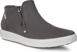 ECCO Women's Soft 7 Low Bootie -Footwear Hub Shop ecco womens soft 7 low bootie dark shadow 43024302602 25938.1701992142