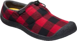 Keen Men's Howser III Slide -Footwear Hub Shop keen mens howser 3 slide red plaid black 1025553 70829.1662097183