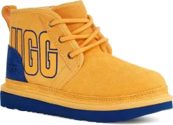 UGG Kids Neumel Graphic Outline -Footwear Hub Shop ugg childrens kids neumel graphic outline summer neptune suede 1130787k snsd 96440.1662609722