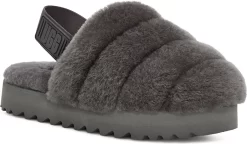 UGG Women's Super Fluff Slipper 8 UGG Women's Super Fluff Slipper -Footwear Hub Shop ugg womens super fluff slipper charcoal 1121751 chrc 08610.1636582906